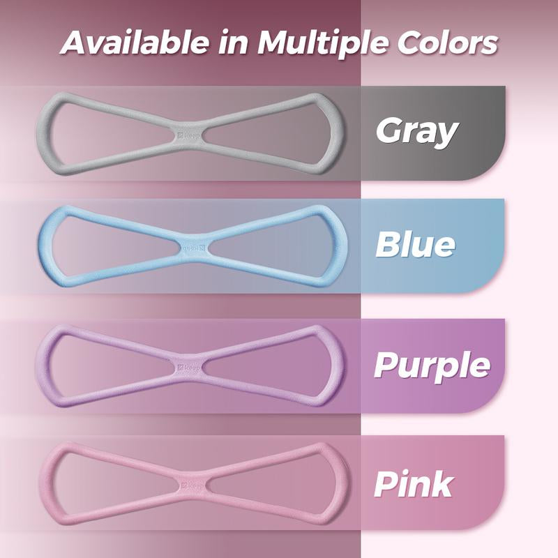 Elevate Your Workout with KEEP Resistance Bands - Versatile Figure 8 TPE Bands for Women, Perfect for Arms, Chest Expansion, Yoga, and Muscle Training