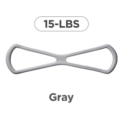 Elevate Your Workout with KEEP Resistance Bands - Versatile Figure 8 TPE Bands for Women, Perfect for Arms, Chest Expansion, Yoga, and Muscle Training